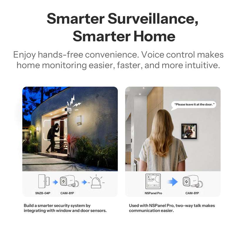 SONOFF CAM Outdoor Smart Security Camera | CAM-B1P